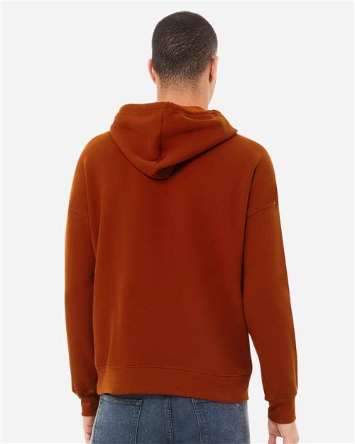 BELLA + CANVAS 3729 - Unisex Sponge Fleece Drop Shoulder Hoodie Sweatshirt - Brick