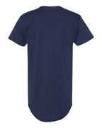 BELLA + CANVAS 3006 — Men's Long Body Urban Tee — Navy (flat)