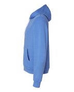 BELLA + CANVAS 3739 - Unisex Sponge Fleece Full-Zip Hoodie Sweatshirt - Heather Columbia Blue