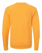 BELLA + CANVAS 3901 - Unisex Sponge Fleece Raglan Crewneck Sweatshirt - Gold