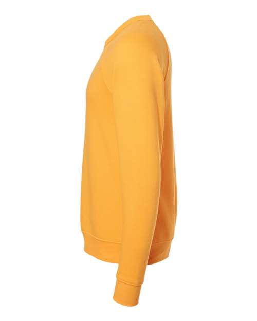 BELLA + CANVAS 3901 - Unisex Sponge Fleece Raglan Crewneck Sweatshirt - Gold