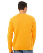 BELLA + CANVAS 3901 - Unisex Sponge Fleece Raglan Crewneck Sweatshirt - Gold