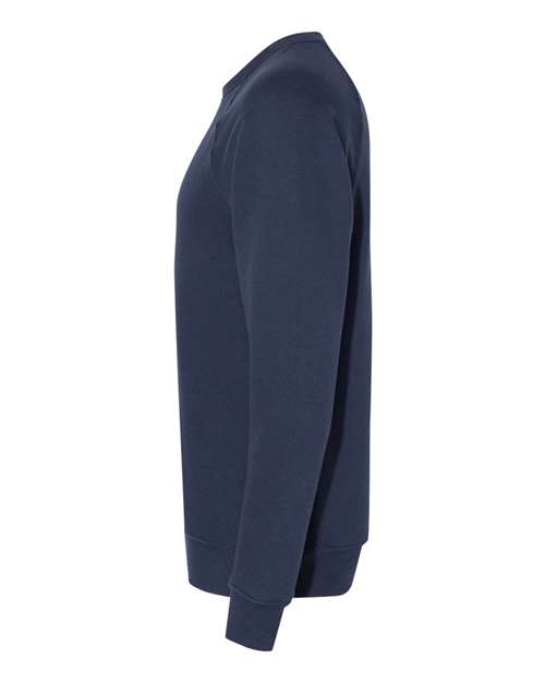BELLA + CANVAS 3901 - Unisex Sponge Fleece Raglan Crewneck Sweatshirt - Navy