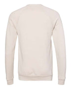 BELLA + CANVAS 3901 - Unisex Sponge Fleece Raglan Crewneck Sweatshirt - Heather Dust