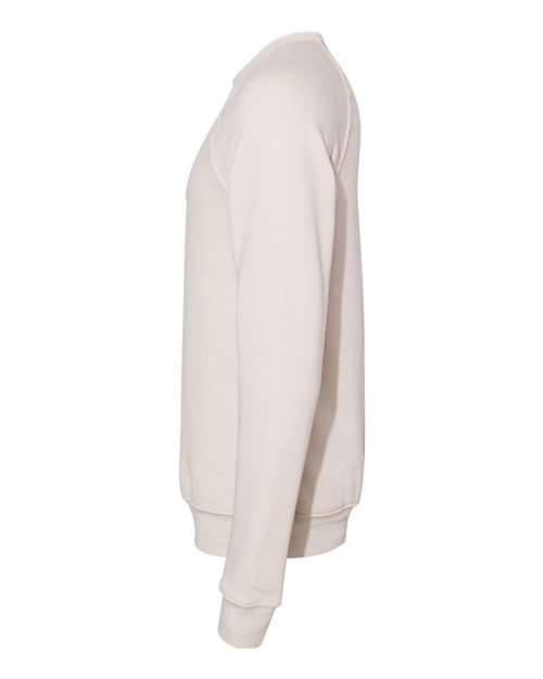 BELLA + CANVAS 3901 - Unisex Sponge Fleece Raglan Crewneck Sweatshirt - Heather Dust