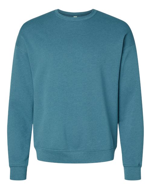 BELLA + CANVAS 3945 - Unisex Sponge Fleece Drop Shoulder Crewneck Sweatshirt - Heather Deep Teal