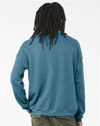 BELLA + CANVAS 3945 - Unisex Sponge Fleece Drop Shoulder Crewneck Sweatshirt - Heather Deep Teal
