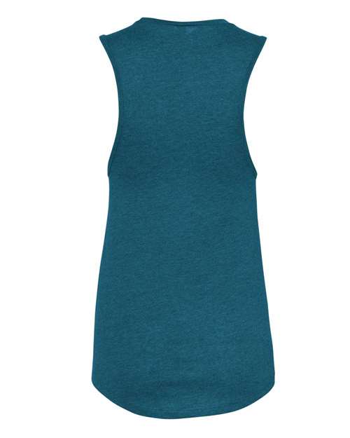 BELLA + CANVAS 6003 - Women's Jersey Muscle Tank - Heather Deep Teal