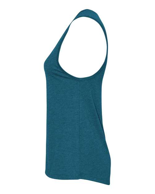 BELLA + CANVAS 6003 - Women's Jersey Muscle Tank - Heather Deep Teal
