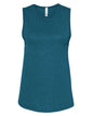 BELLA + CANVAS 6003 - Women's Jersey Muscle Tank - Heather Deep Teal