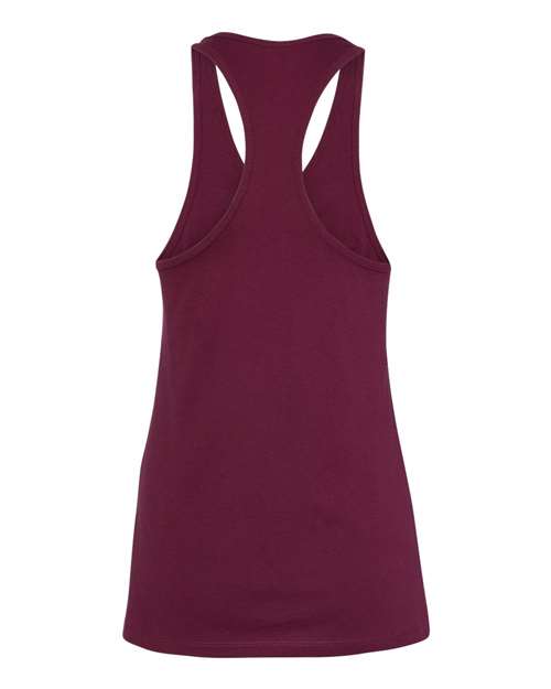 BELLA + CANVAS 6008 - Women's Jersey Racerback Tank - Maroon