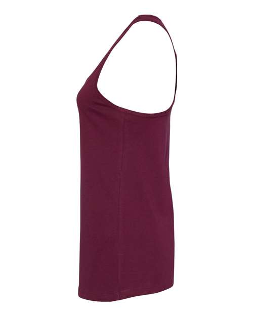 BELLA + CANVAS 6008 - Women's Jersey Racerback Tank - Maroon