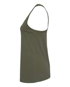 BELLA + CANVAS 6008 - Women's Jersey Racerback Tank - Military Green