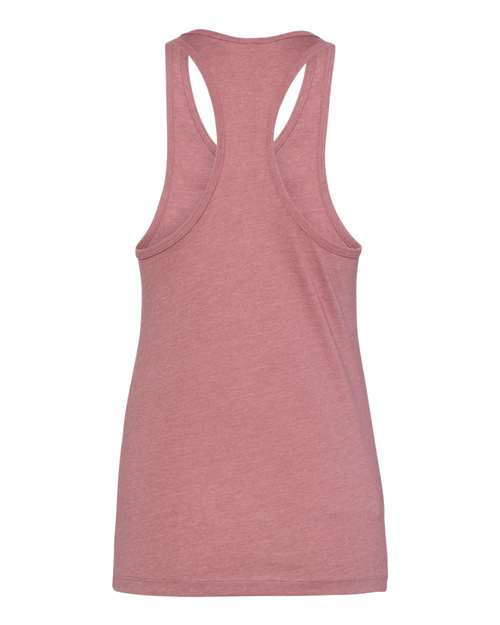 BELLA + CANVAS 6008 - Women's Jersey Racerback Tank - Heather Mauve