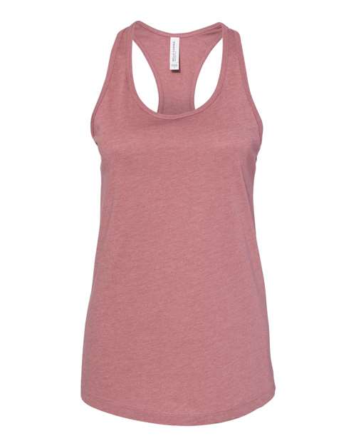 BELLA + CANVAS 6008 - Women's Jersey Racerback Tank - Heather Mauve