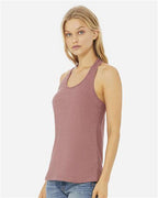 BELLA + CANVAS 6008 - Women's Jersey Racerback Tank - Heather Mauve
