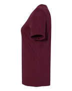 BELLA + CANVAS 6400 - Womens Relaxed Jersey Tee - Maroon