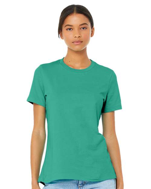 BELLA + CANVAS 6400 - Womens Relaxed Jersey Tee - Teal