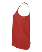 BELLA + CANVAS 8800 - Women's Flowy Racerback Tank - Brick