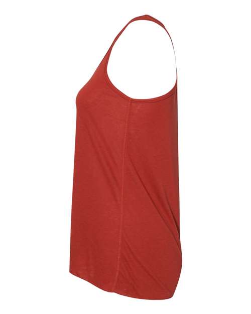BELLA + CANVAS 8800 - Women's Flowy Racerback Tank - Brick