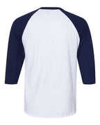 JERZEES 560RR - Premium Blend Ringspun Three-Quarter Sleeve Raglan Baseball T-Shirt JERZEES