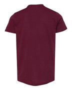 BELLA + CANVAS 3001Y - Youth Jersey Tee - Maroon