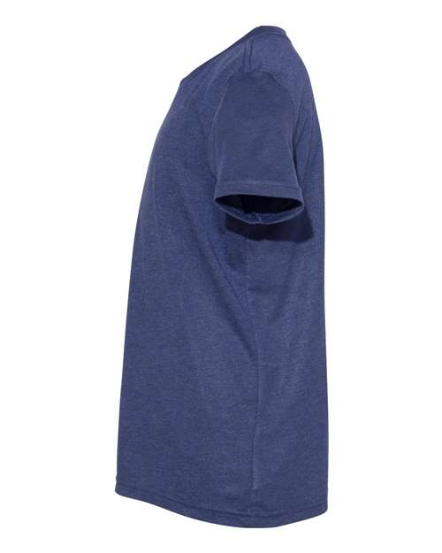 BELLA + CANVAS 3413Y - Youth Triblend Tee - Navy Triblend