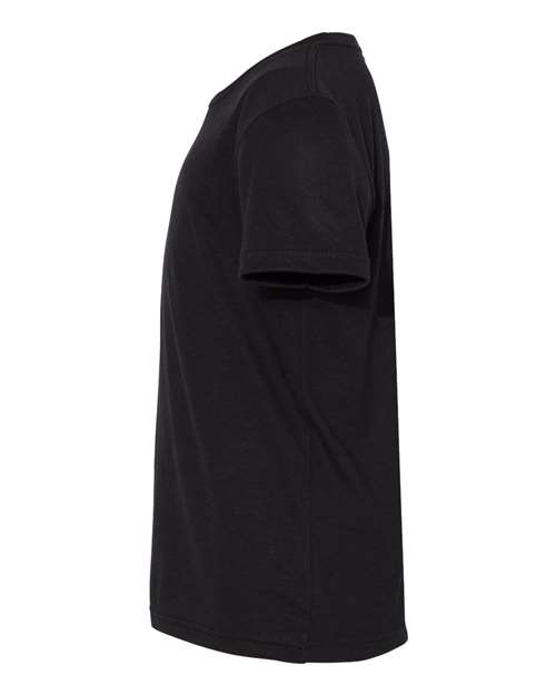 BELLA + CANVAS 3413Y - Youth Triblend Tee - Solid Black Triblend