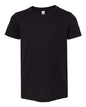 BELLA + CANVAS 3413Y - Youth Triblend Tee - Solid Black Triblend