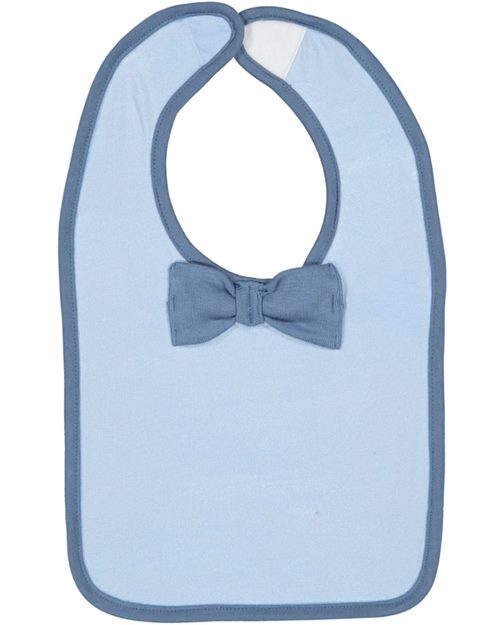 Rabbit Skins 1002 - Infant Baby Rib Bow Tie Bib