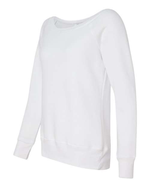 BELLA + CANVAS 7501 - Women’s Sponge Fleece Wide Neck Sweatshirt BELLA + CANVAS