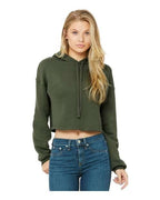 BELLA + CANVAS 7502 - Women's Crop Hoodie Sweatshirt BELLA + CANVAS