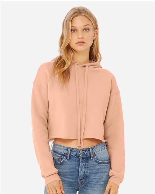 BELLA + CANVAS 7502 - Women's Crop Hoodie Sweatshirt BELLA + CANVAS