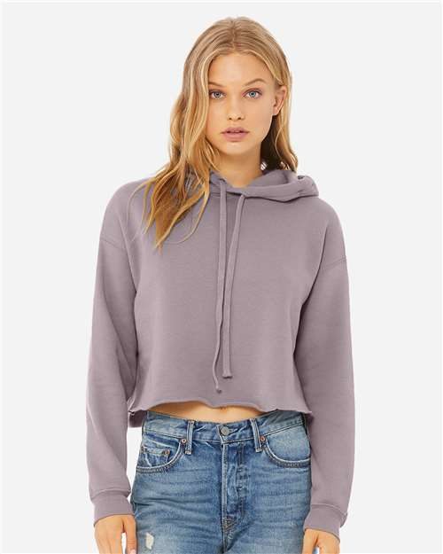 BELLA + CANVAS 7502 - Women's Crop Hoodie Sweatshirt BELLA + CANVAS
