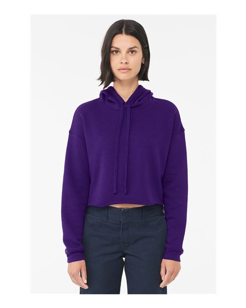 BELLA + CANVAS 7502 - Women's Crop Hoodie Sweatshirt BELLA + CANVAS