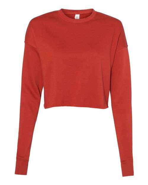 BELLA + CANVAS 7503 - Women's Crop Crewneck Sweatshirt