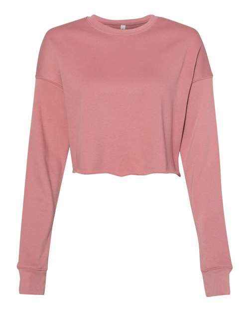 BELLA + CANVAS 7503 - Women's Crop Crewneck Sweatshirt