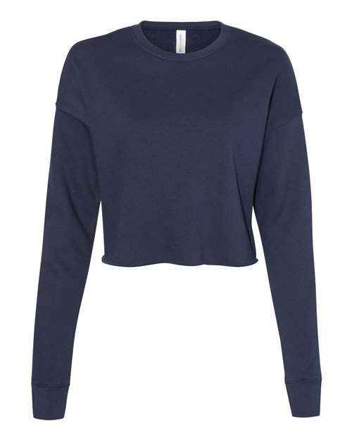BELLA + CANVAS 7503 - Women's Crop Crewneck Sweatshirt