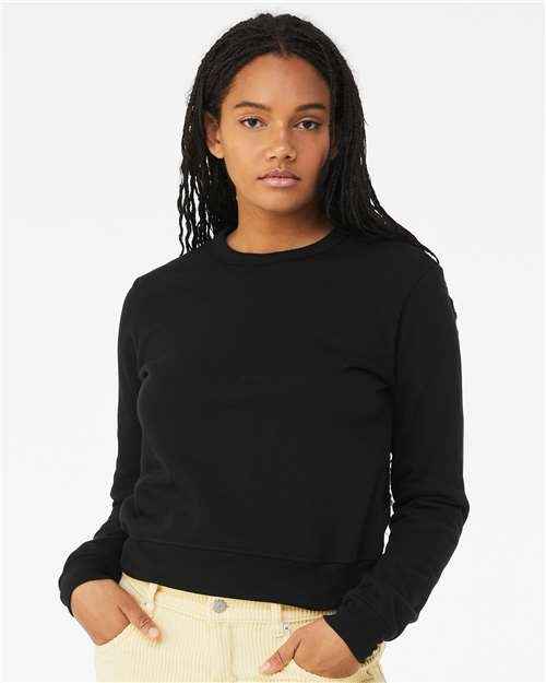 BELLA + CANVAS 7511 - Women's Sponge Fleece Crewneck Sweatshirt