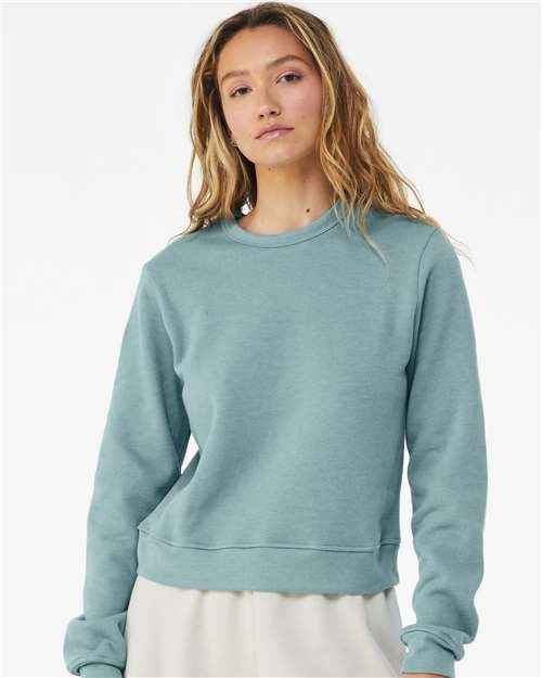 BELLA + CANVAS 7511 - Women's Sponge Fleece Crewneck Sweatshirt