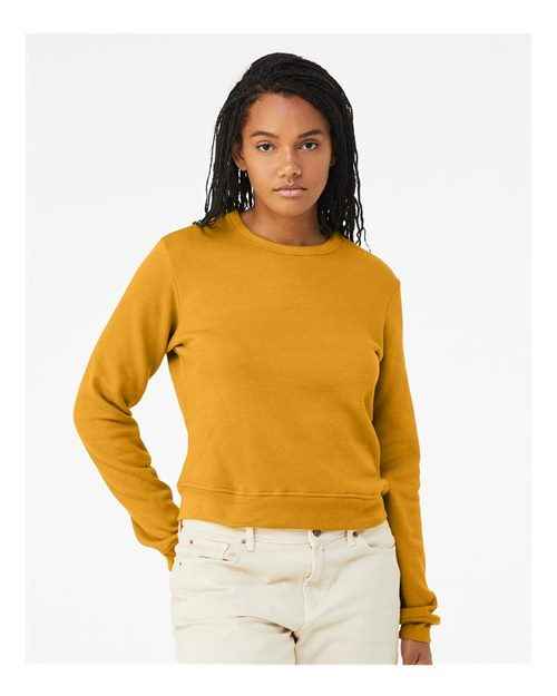 BELLA + CANVAS 7511 - Women's Sponge Fleece Crewneck Sweatshirt