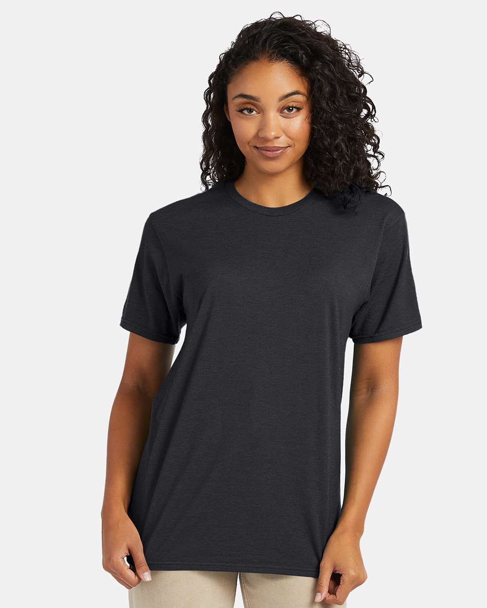 Hanes 4980 - Perfect-T T-Shirt — Charcoal Heather