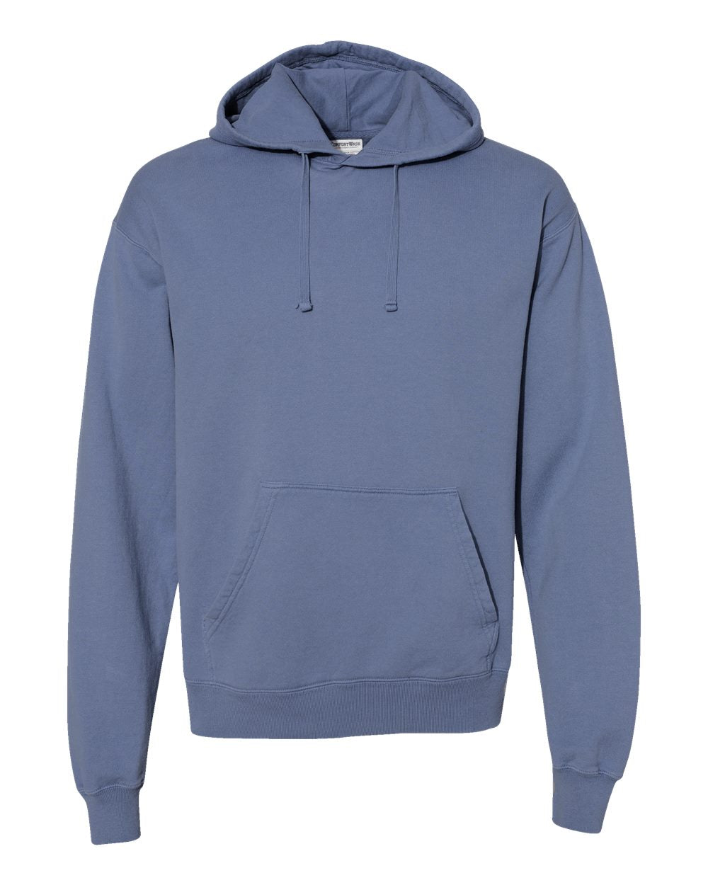 ComfortWash by Hanes GDH450 - Unisex Garment-Dyed Hooded Sweatshirt — Saltwater (flat)