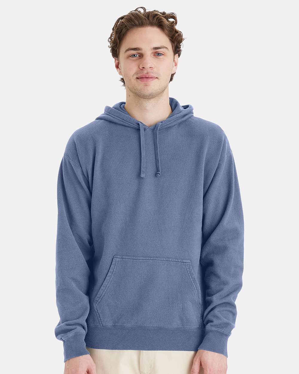 ComfortWash by Hanes GDH450 - Unisex Garment-Dyed Hooded Sweatshirt — Saltwater