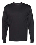 Hanes W120 - Unisex Workwear Long Sleeve Pocket T-Shirt Hanes