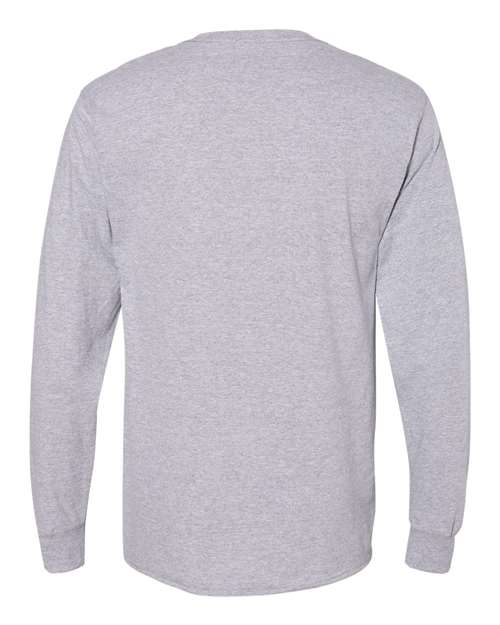 Hanes W120 - Unisex Workwear Long Sleeve Pocket T-Shirt Hanes