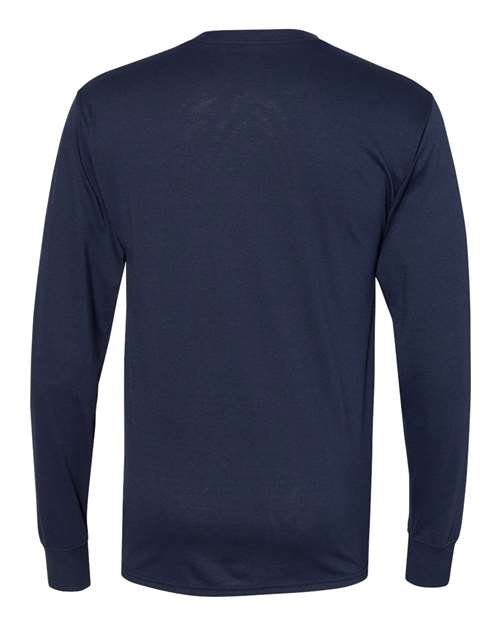 Hanes W120 - Unisex Workwear Long Sleeve Pocket T-Shirt Hanes