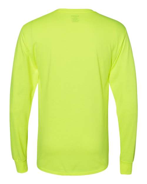 Hanes W120 - Unisex Workwear Long Sleeve Pocket T-Shirt Hanes