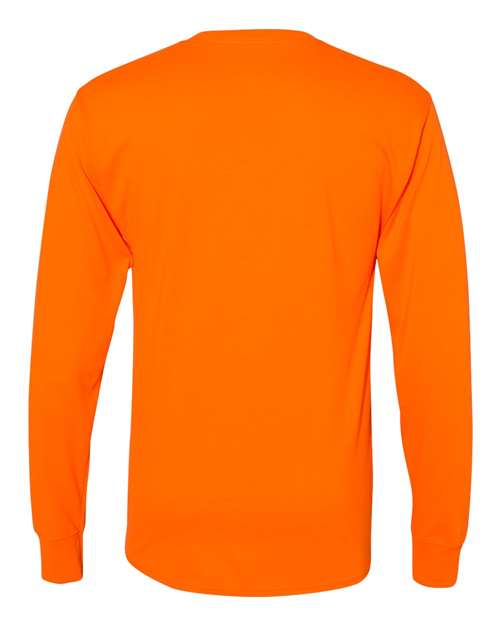 Hanes W120 - Unisex Workwear Long Sleeve Pocket T-Shirt Hanes