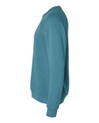BELLA + CANVAS 3901 - Unisex Sponge Fleece Raglan Crewneck Sweatshirt - Heather Deep Teal